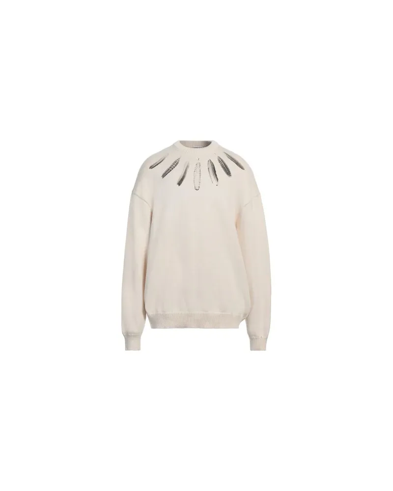 Marcelo Burlon | County of Milan STRICKWAREN - Pulloverauf YOOX.COM Elfenbein