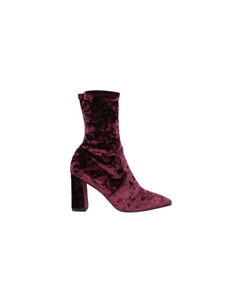 Julie Dee SCHUHE - Stiefelettenauf YOOX.COM Pflaume