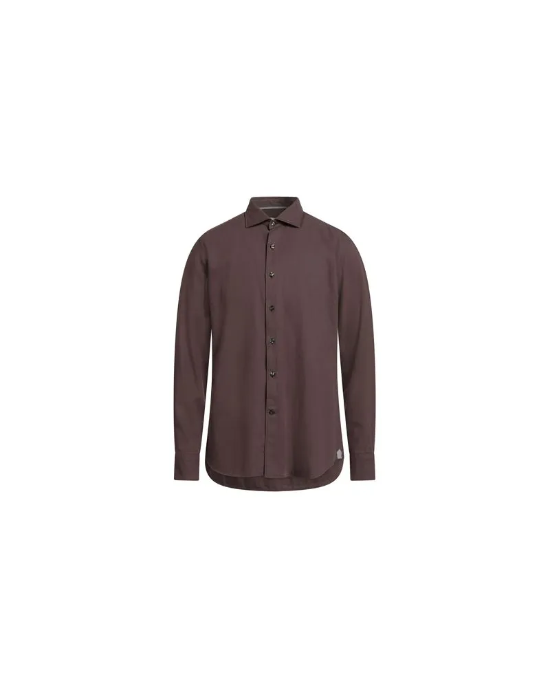 Tintoria Mattei TOPS - Hemdenauf YOOX.COM Dunkelbraun