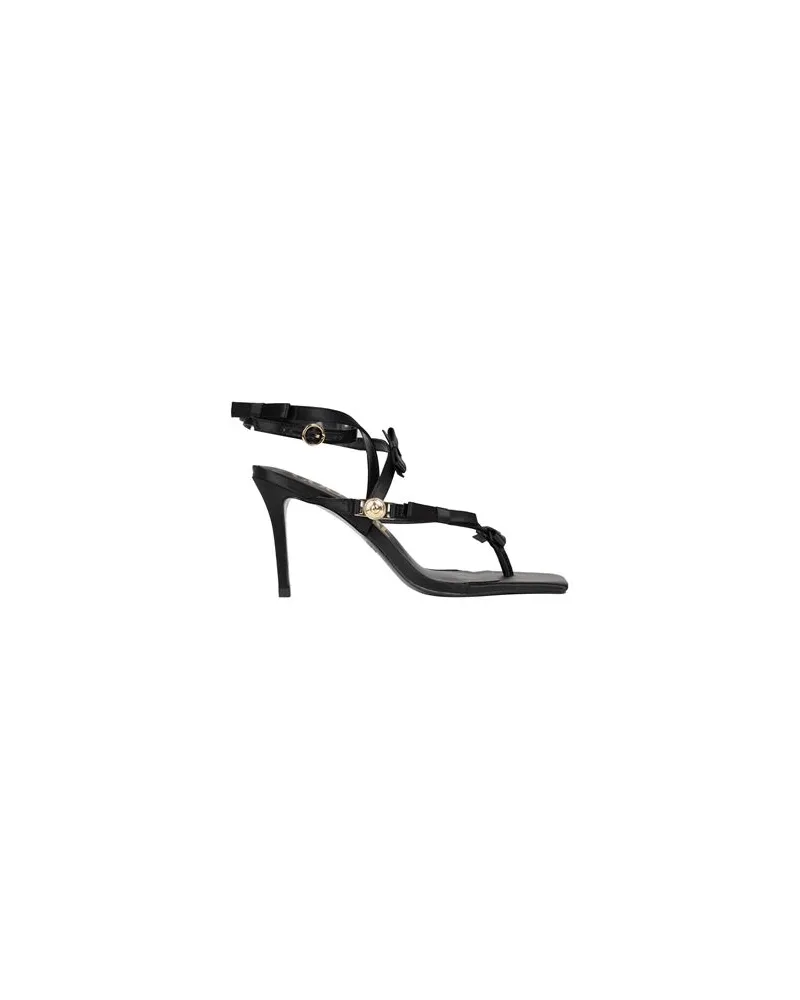 Versace Jeans SCHUHE - Zehentrennerauf YOOX.COM Schwarz
