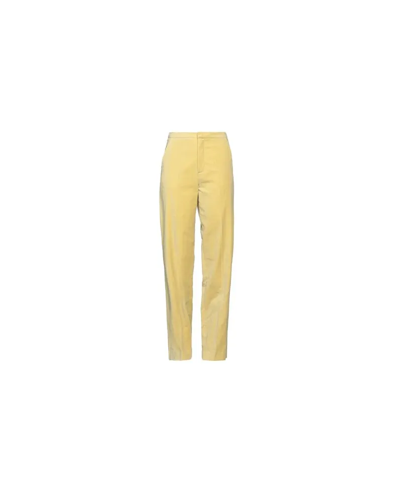 ALYSI HOSEN & RÖCKE - Hosenauf YOOX.COM Pastellgelb