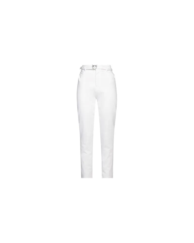 Pinko HOSEN & RÖCKE - Jeanshosenauf YOOX.COM Weiß