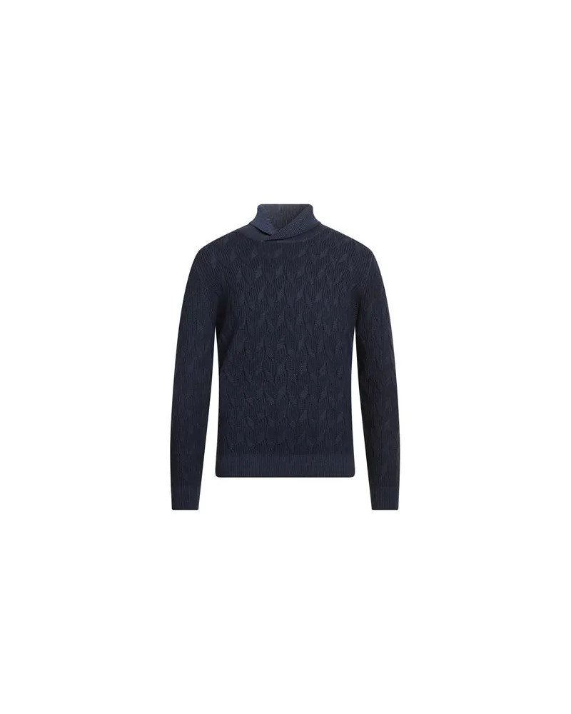 Fedeli STRICKWAREN - Rollkragenpulloverauf YOOX.COM Marineblau