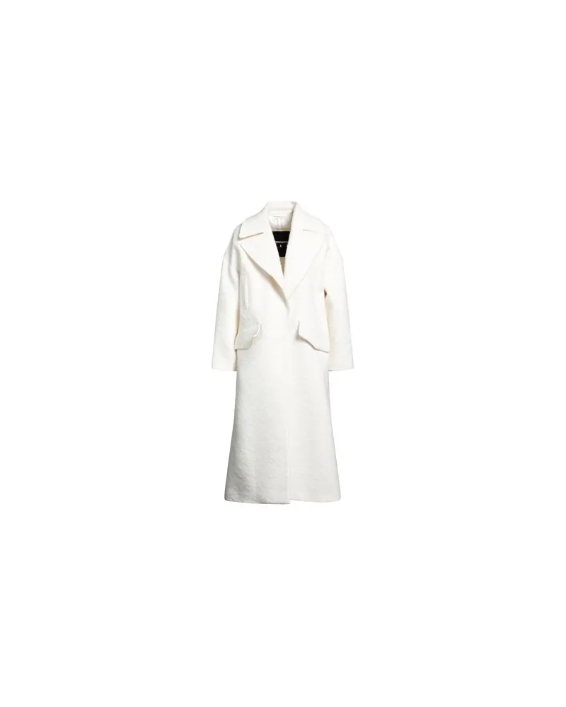 Patrizia Pepe JACKEN & MÄNTEL - Mäntelauf YOOX.COM Weiß