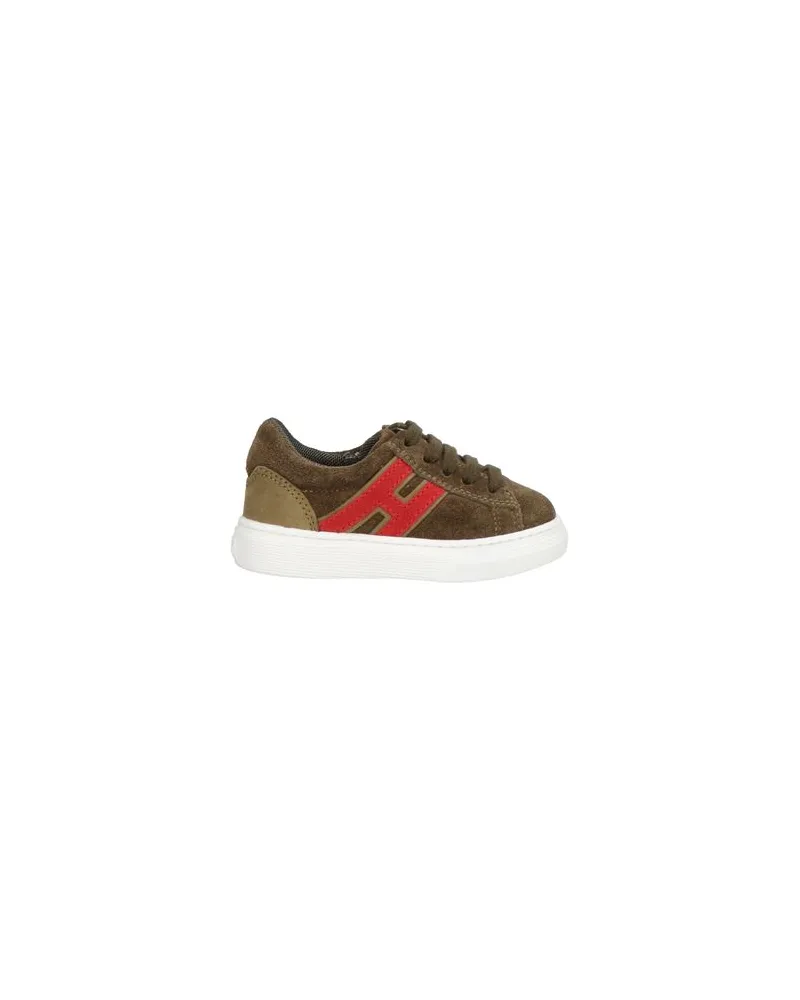 Hogan JUNIOR - SCHUHE - Sneakersauf YOOX.COM Militärgrün