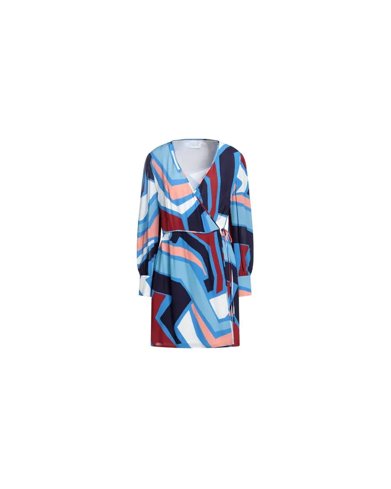 NENETTE KLEIDER - Mini-Kleiderauf YOOX.COM Azurblau