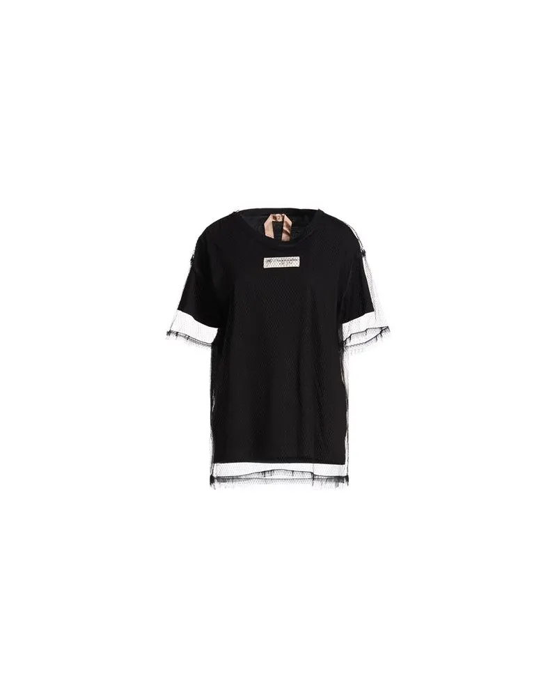 N° 21 TOPS - T-shirtsauf YOOX.COM Schwarz
