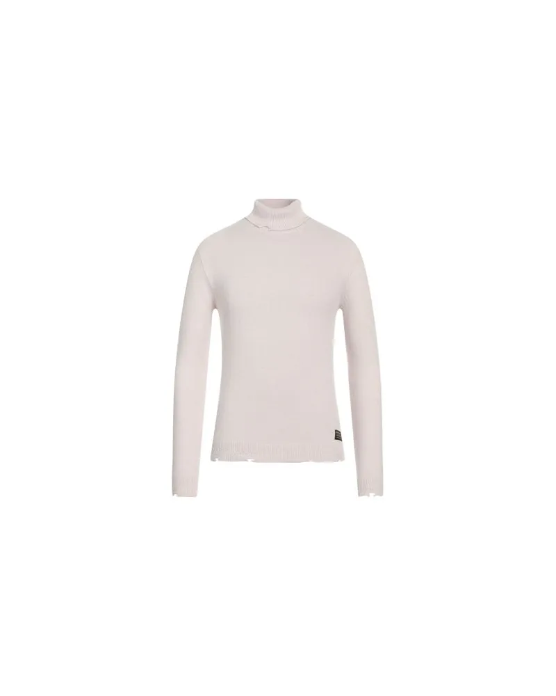 Replay STRICKWAREN - Rollkragenpulloverauf YOOX.COM Hellgrau