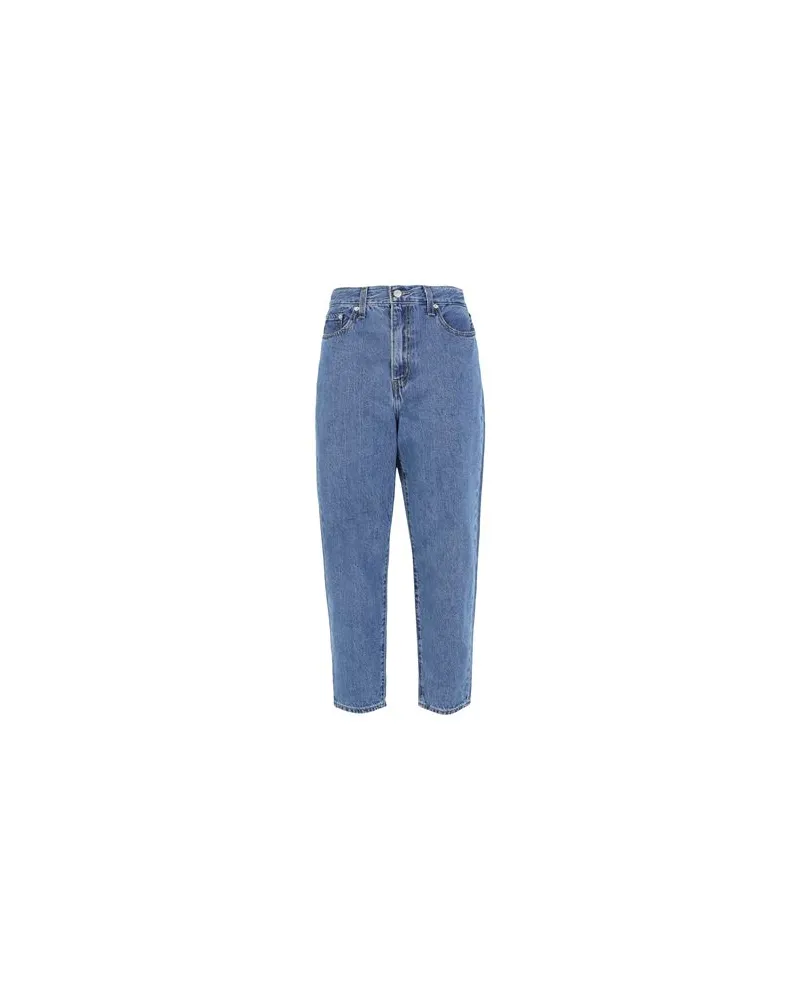 Levi's HIGH LOOSE TAPER  - HOSEN & RÖCKE - Jeanshosenauf YOOX.COM Blau