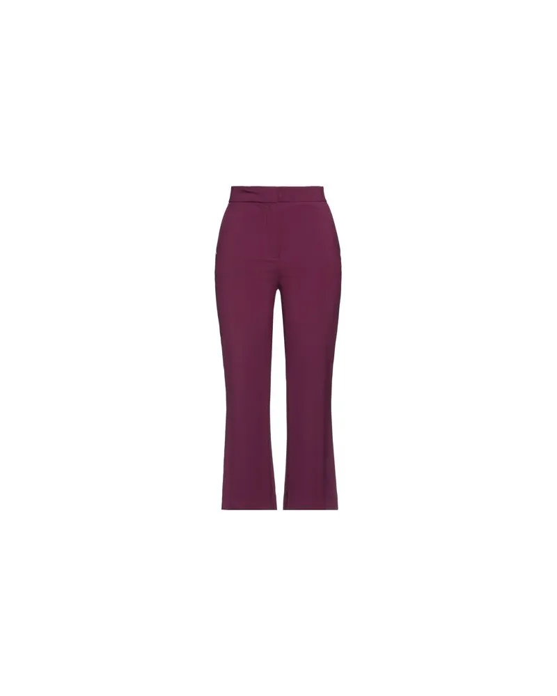 PLAN C HOSEN & RÖCKE - Hosenauf YOOX.COM Pflaume
