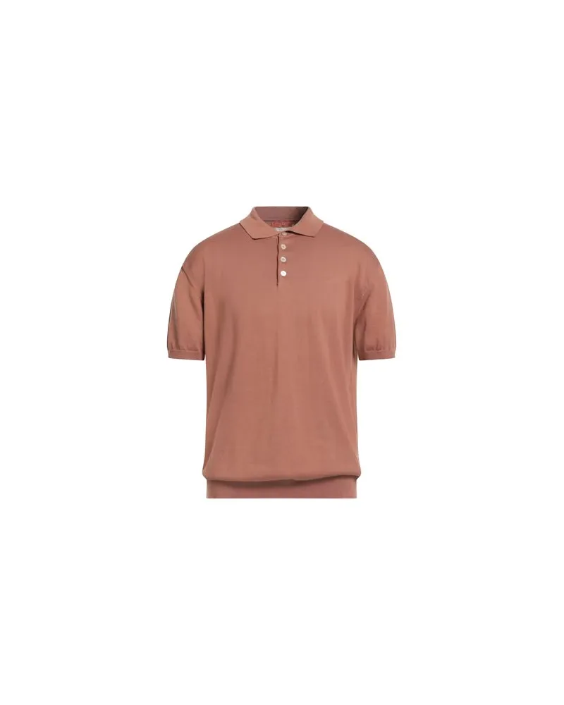 Daniele Fiesoli TOPS - Poloshirtsauf YOOX.COM Hellbraun