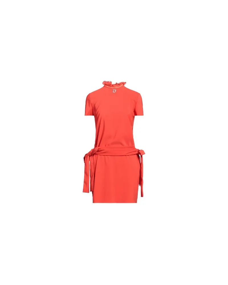 Dsquared2 KLEIDER - Mini-Kleiderauf YOOX.COM Tomatenrot