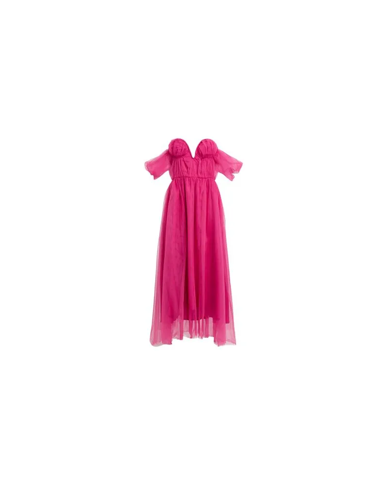 Simona Corsellini KLEIDER - Midi-Kleiderauf YOOX.COM Fuchsia