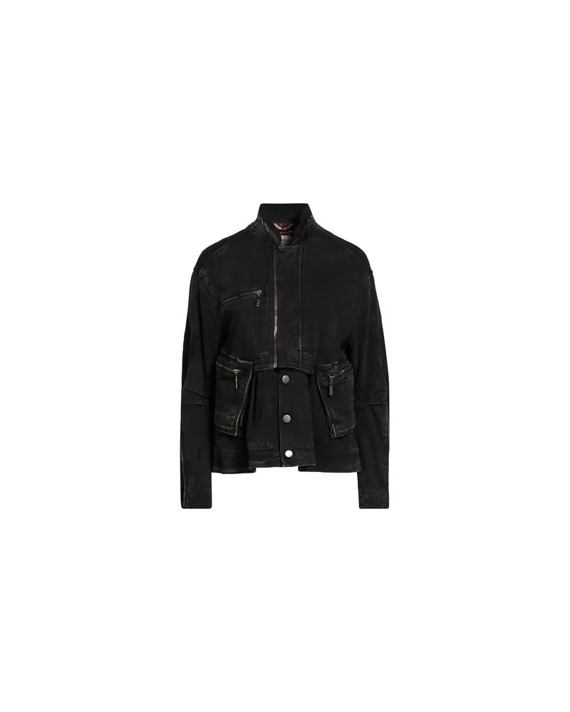 HIGH USE - JACKEN & MÄNTEL - Jeansjacken/Mäntelauf YOOX.COM Schwarz