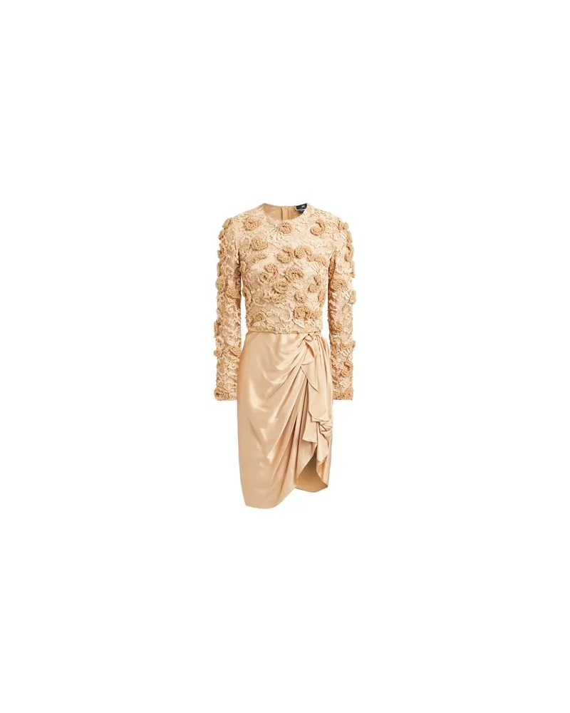 Elisabetta Franchi KLEIDER - Midi-Kleiderauf YOOX.COM Sand