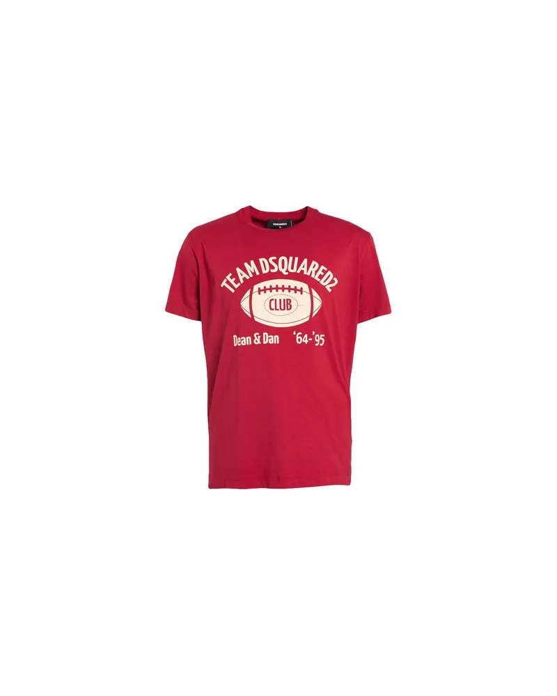 Dsquared2 TOPS - T-shirtsauf YOOX.COM Ziegelrot