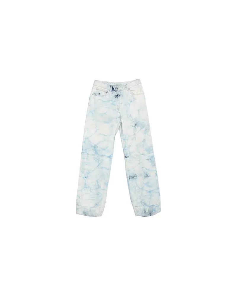 OFF-WHITE HOSEN & RÖCKE - Jeanshosenauf YOOX.COM Blau