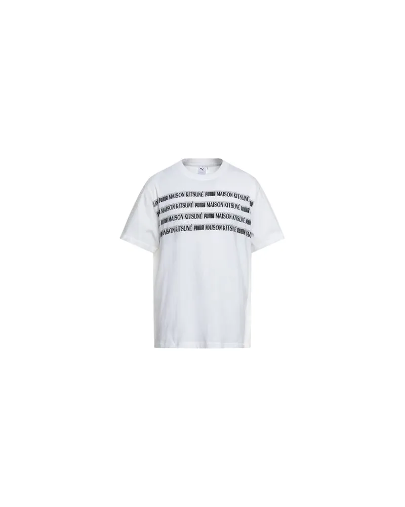 Puma TOPS - T-shirtsauf YOOX.COM Weiß