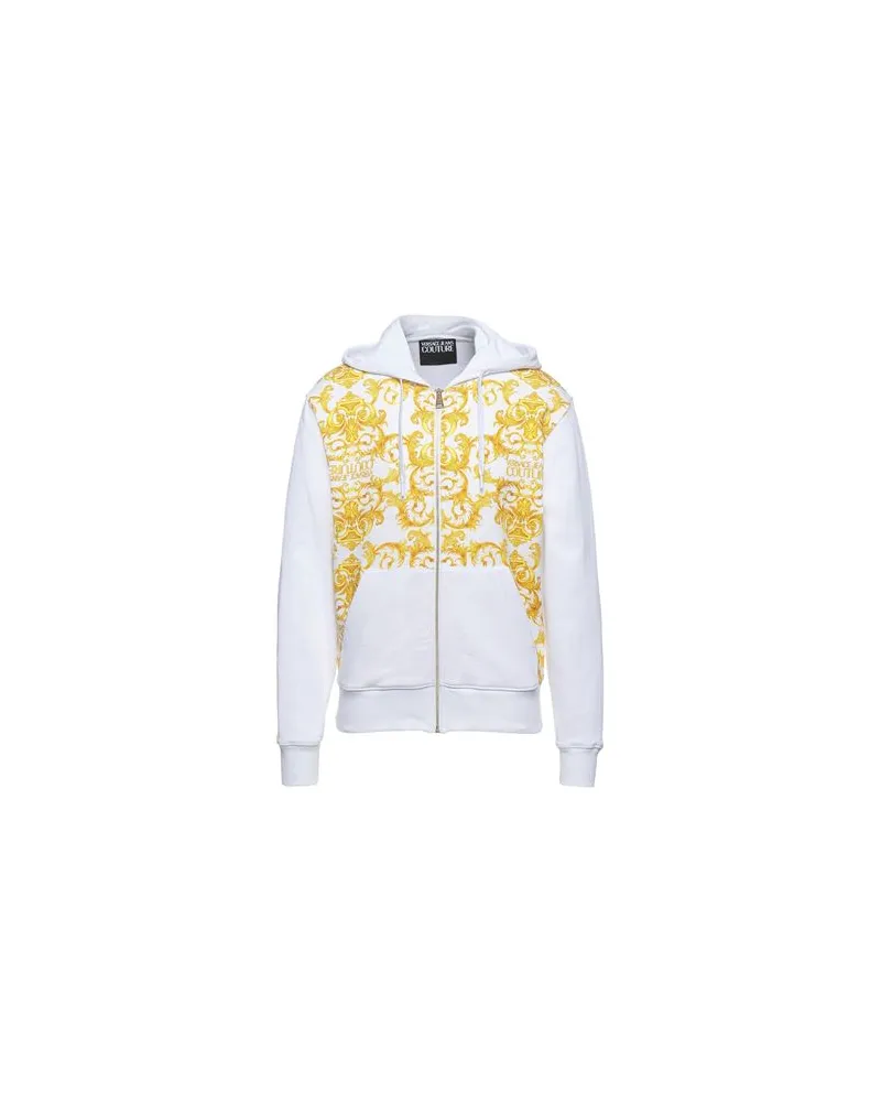 Versace Jeans TOPS - Sweatshirtsauf YOOX.COM Weiß