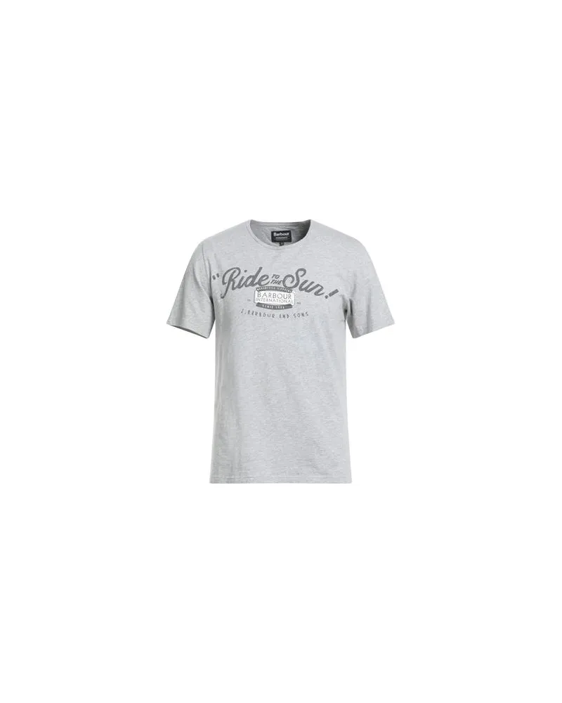 Barbour INTERNATIONAL - TOPS - T-shirtsauf YOOX.COM Hellgrau