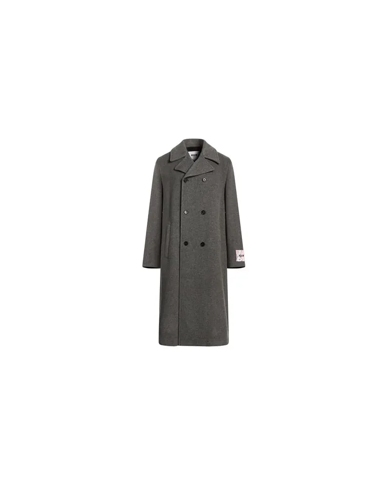 MSGM JACKEN & MÄNTEL - Mäntelauf YOOX.COM Grau