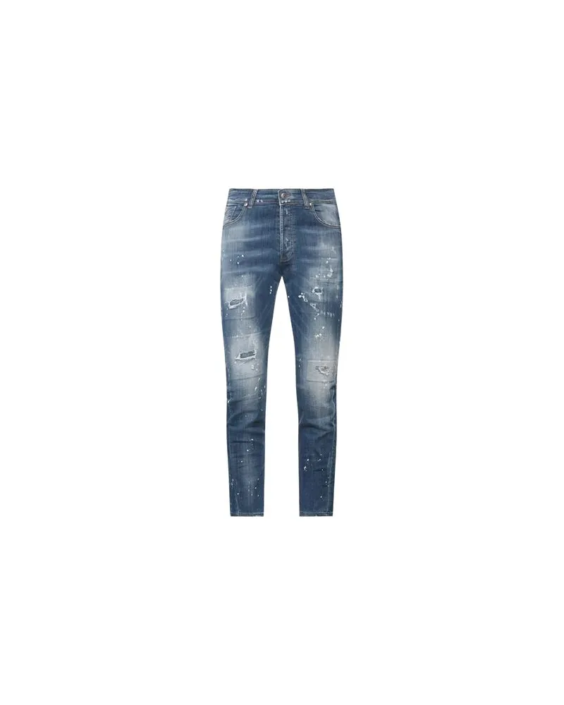 John Richmond HOSEN & RÖCKE - Jeanshosenauf YOOX.COM Blau