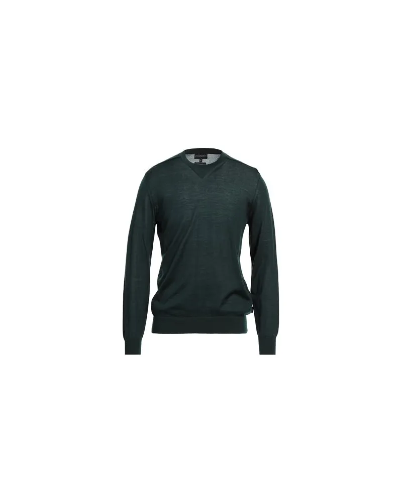 Emporio Armani STRICKWAREN - Pulloverauf YOOX.COM Dunkelgrün