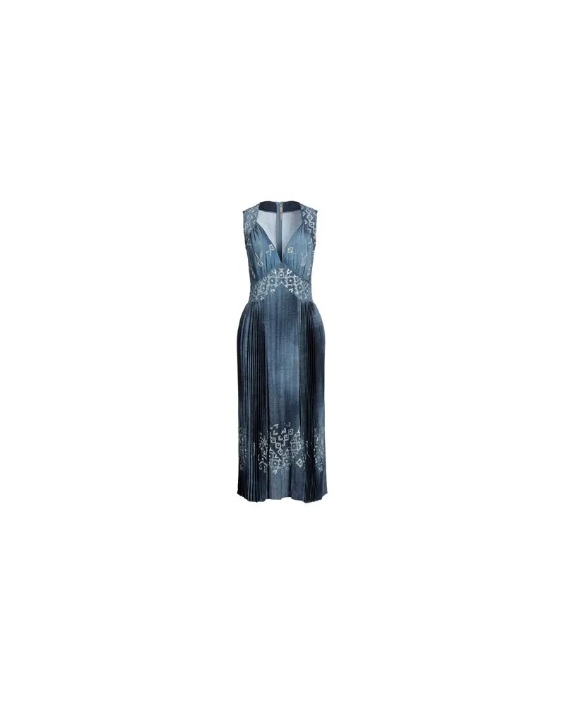 Ermanno Scervino KLEIDER - Midi-Kleiderauf YOOX.COM Blau