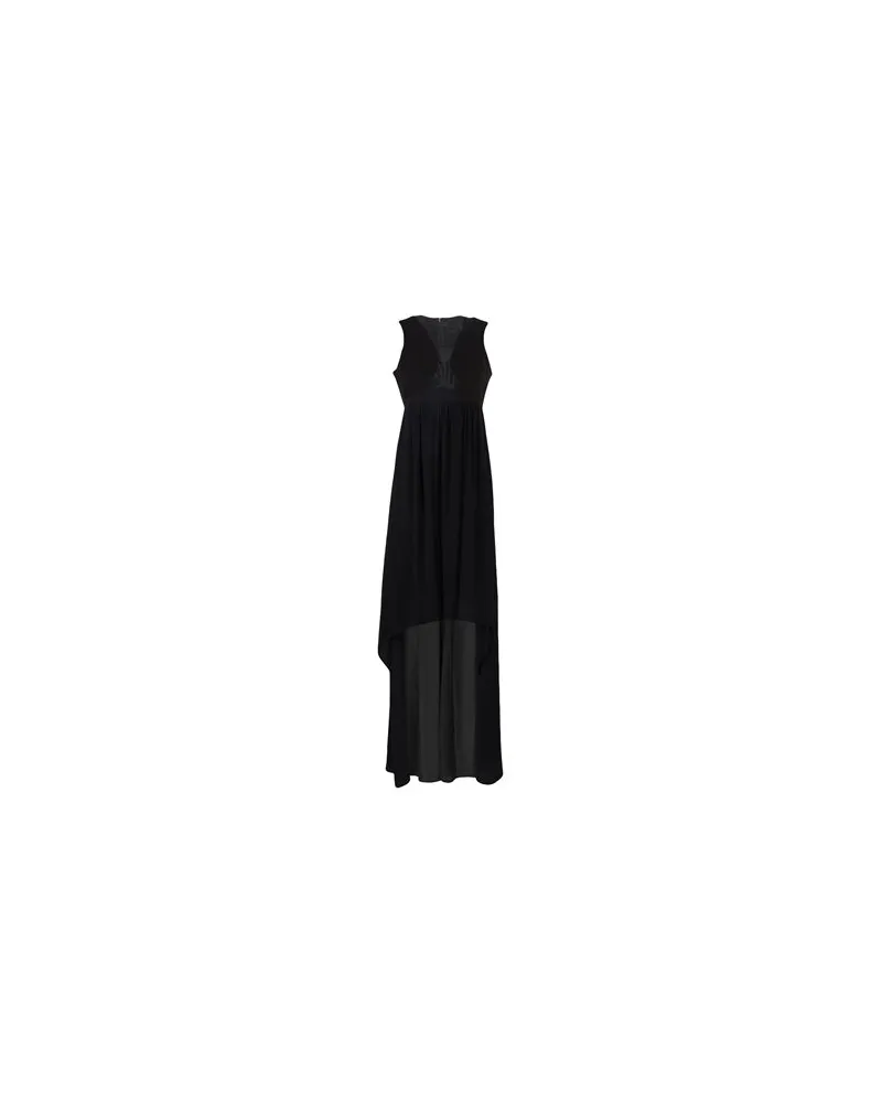 AnnaRita N KLEIDER - Maxi-Kleiderauf YOOX.COM Schwarz