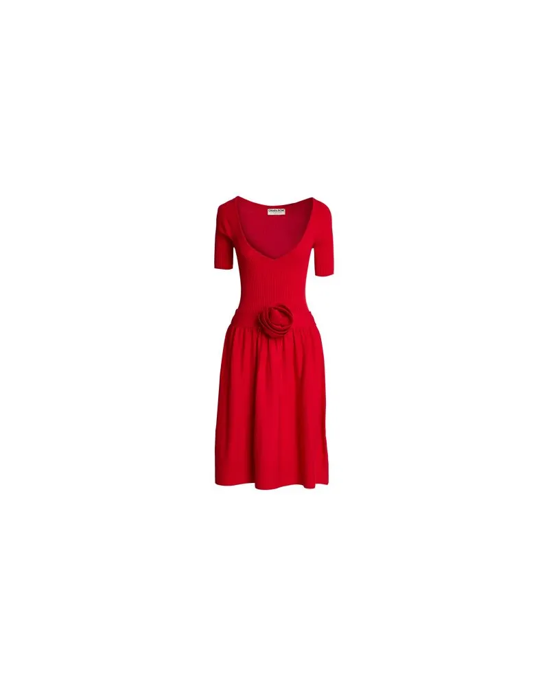 Chiara Boni KLEIDER - Midi-Kleiderauf YOOX.COM Rot