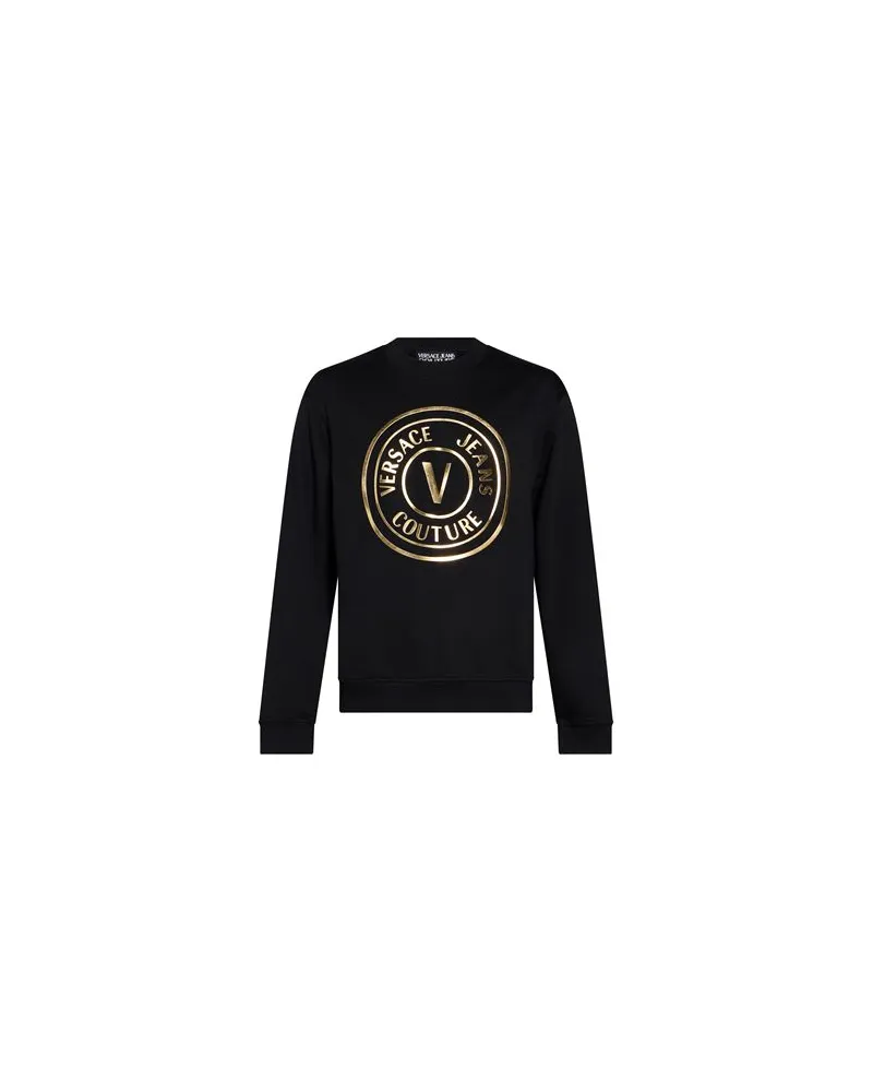 Versace Jeans TOPS - Sweatshirtsauf YOOX.COM Schwarz