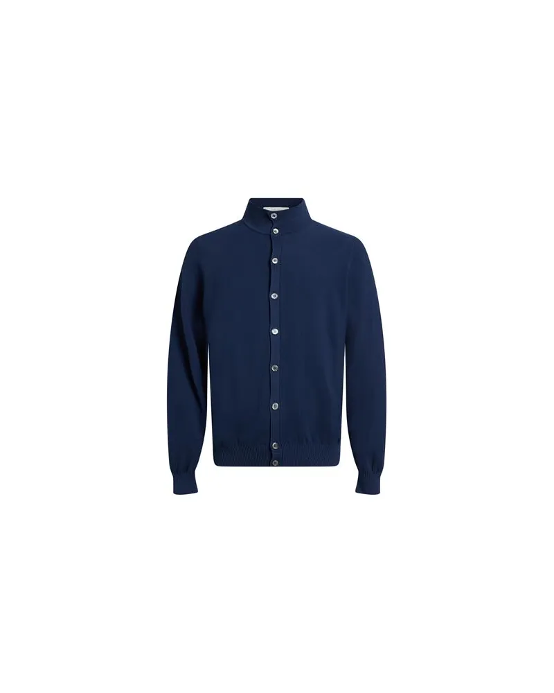 Filippo de Laurentiis STRICKWAREN - Strickjackenauf YOOX.COM Marineblau