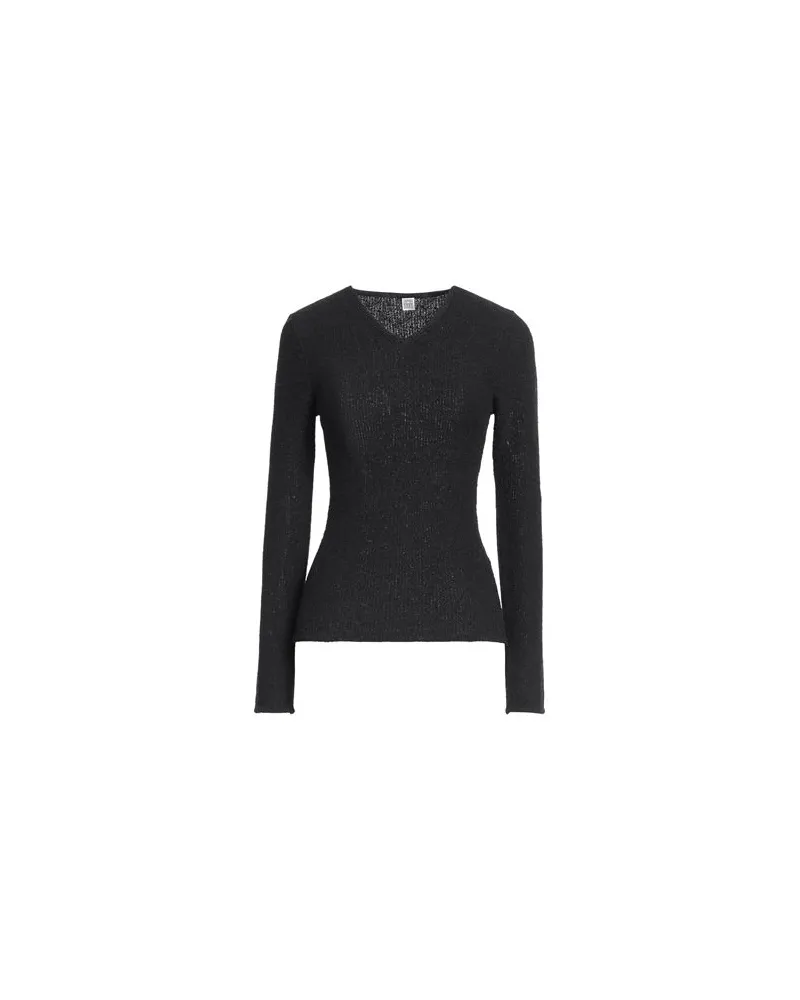 Totême STRICKWAREN - Pulloverauf YOOX.COM Schwarz