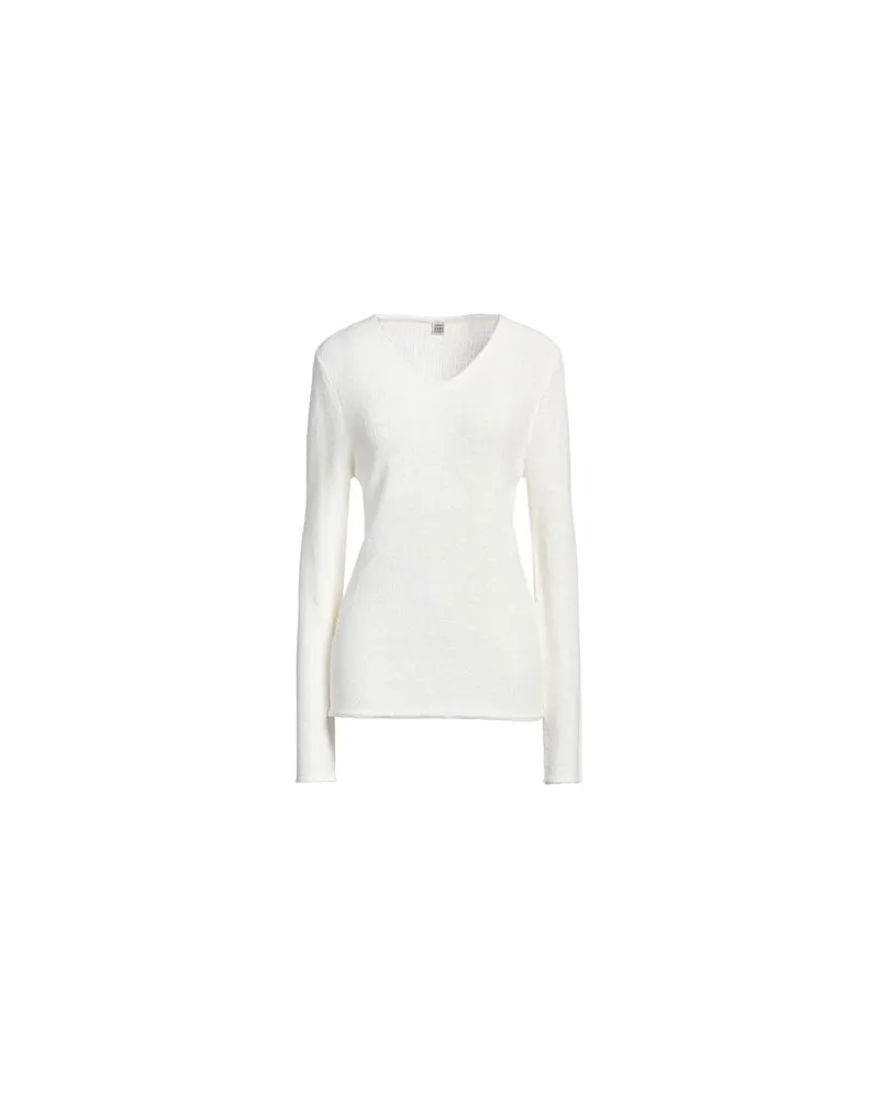 Totême STRICKWAREN - Pulloverauf YOOX.COM Elfenbein