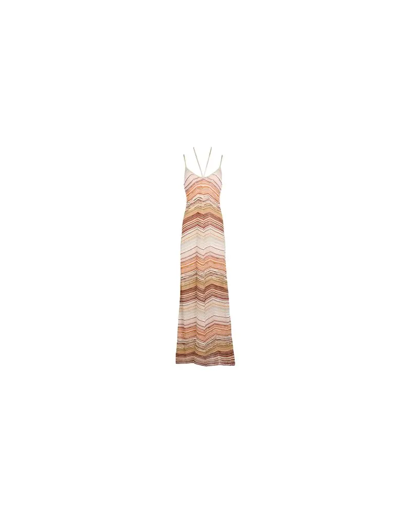 Missoni KLEIDER - Maxi-Kleiderauf YOOX.COM Hellrosa