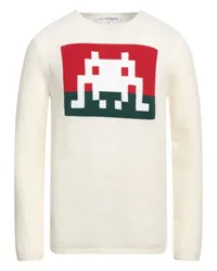 Comme des Garçons Pullover Elfenbein