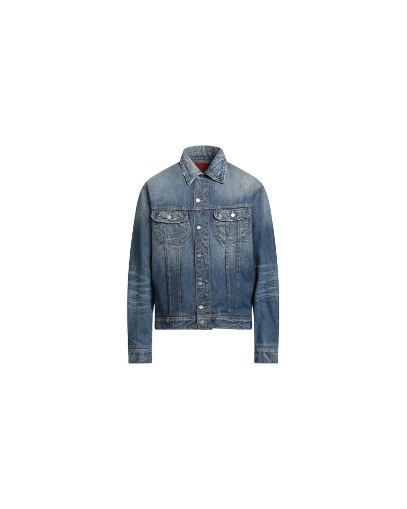 Tramarossa JACKEN & MÄNTEL - Jeansjacken/Mäntelauf YOOX.COM Blau