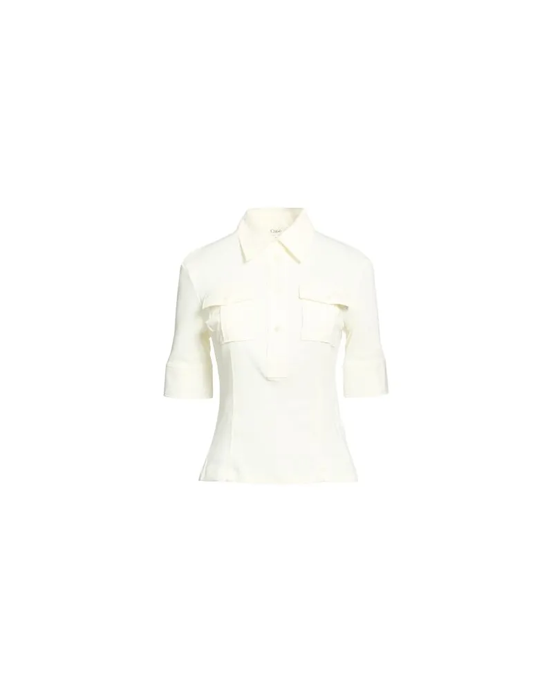 Chloé TOPS - Poloshirtsauf YOOX.COM Cremeweiß