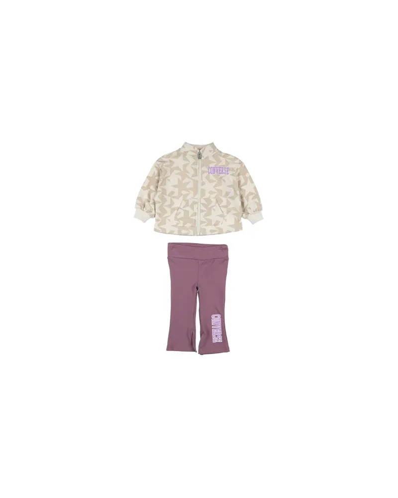 Converse PRINTED JKT & LEGGING SET  - NEUGEBORENE - Babykleidung-Setsauf YOOX.COM Beige