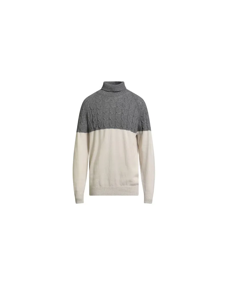BARBA STRICKWAREN - Rollkragenpulloverauf YOOX.COM Grau