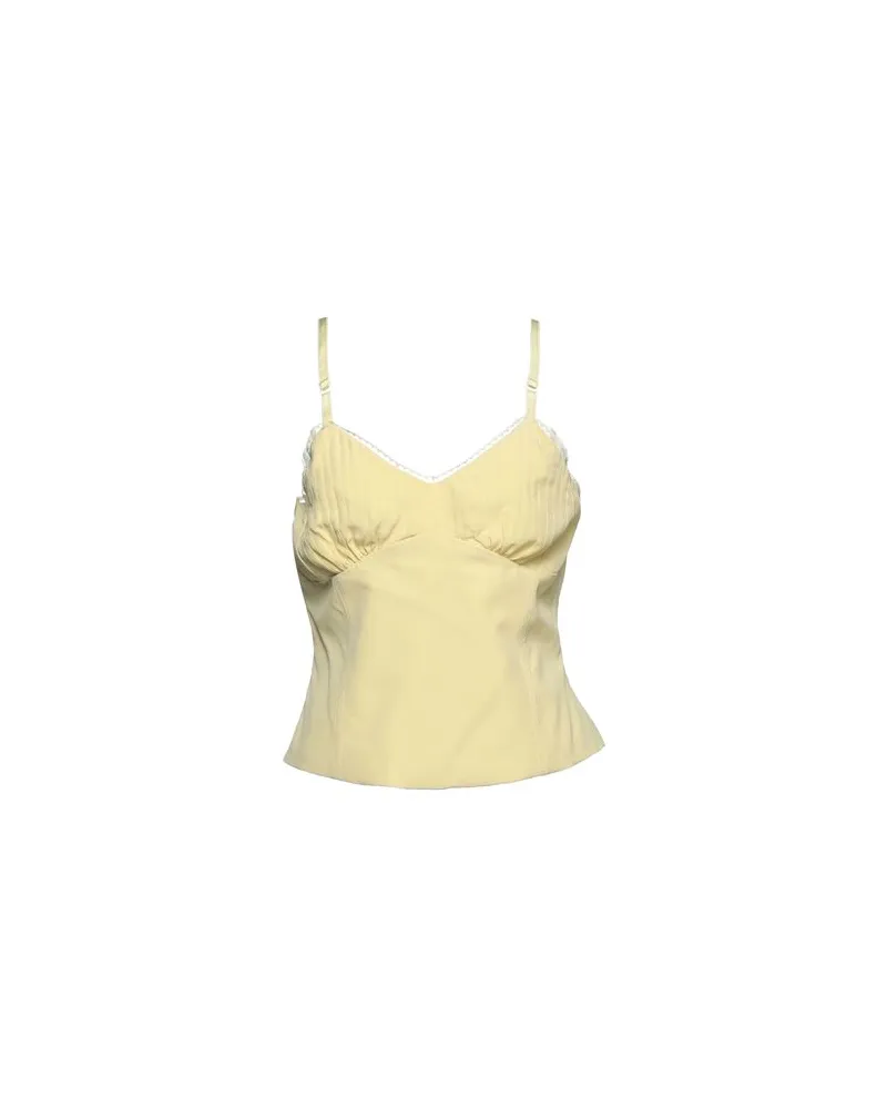 Moschino TOPS - Topsauf YOOX.COM Pastellgelb