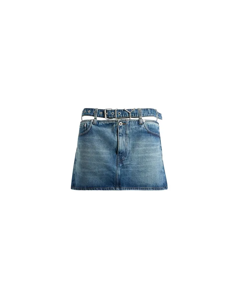 Y/PROJECT HOSEN & RÖCKE - Jeansröckeauf YOOX.COM Blau