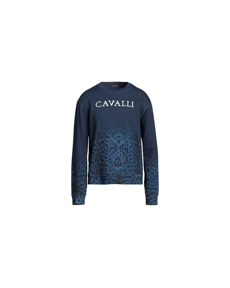 Roberto Cavalli TOPS - Sweatshirtsauf YOOX.COM Marineblau