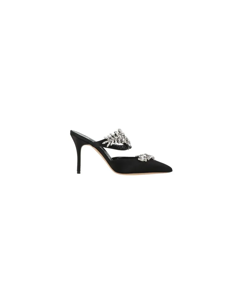 Manolo Blahnik SCHUHE - Mules & Clogsauf YOOX.COM Schwarz
