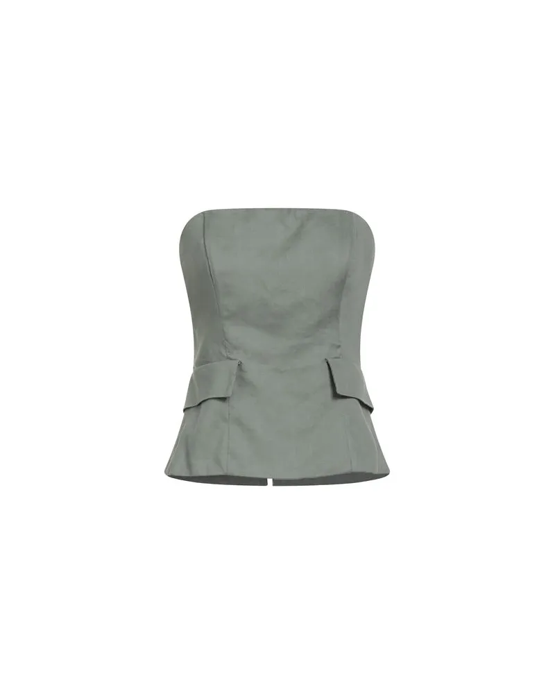 Alessia Santi TOPS - Topsauf YOOX.COM Salbeigrün