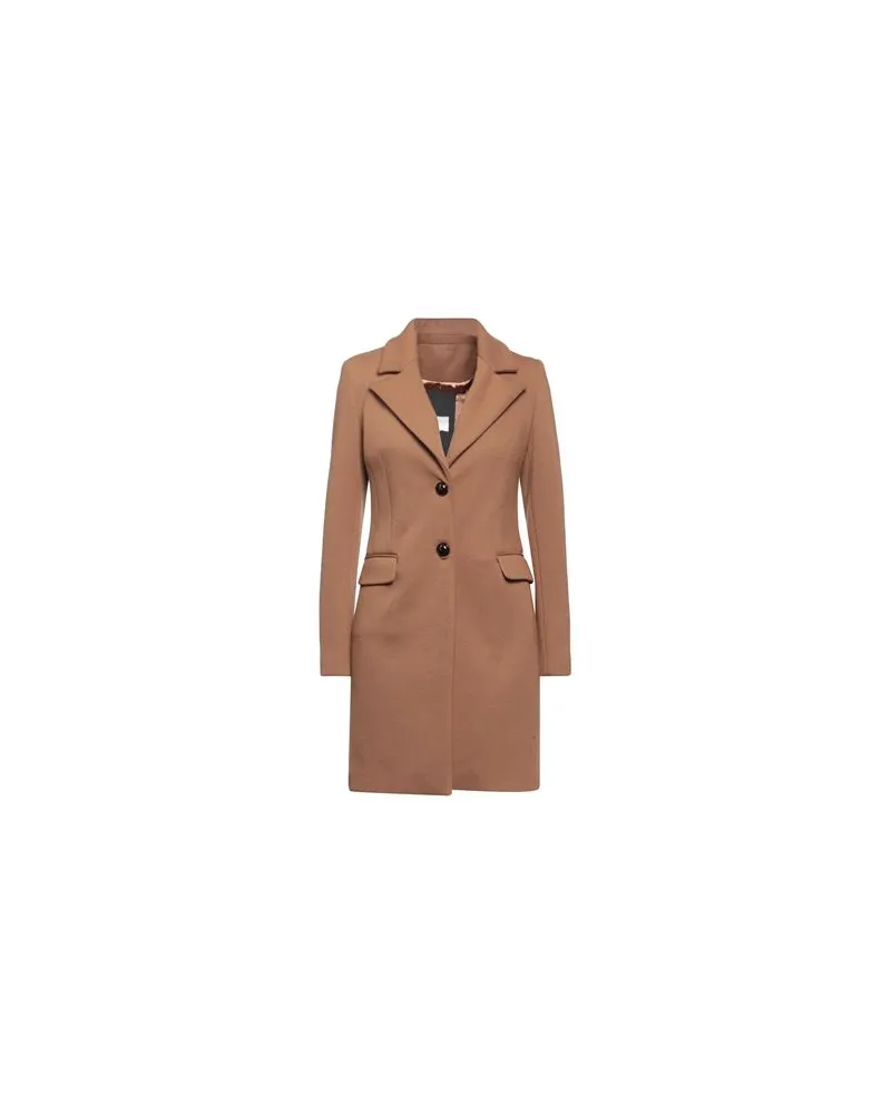 Yes London JACKEN & MÄNTEL - Mäntelauf YOOX.COM Kamel