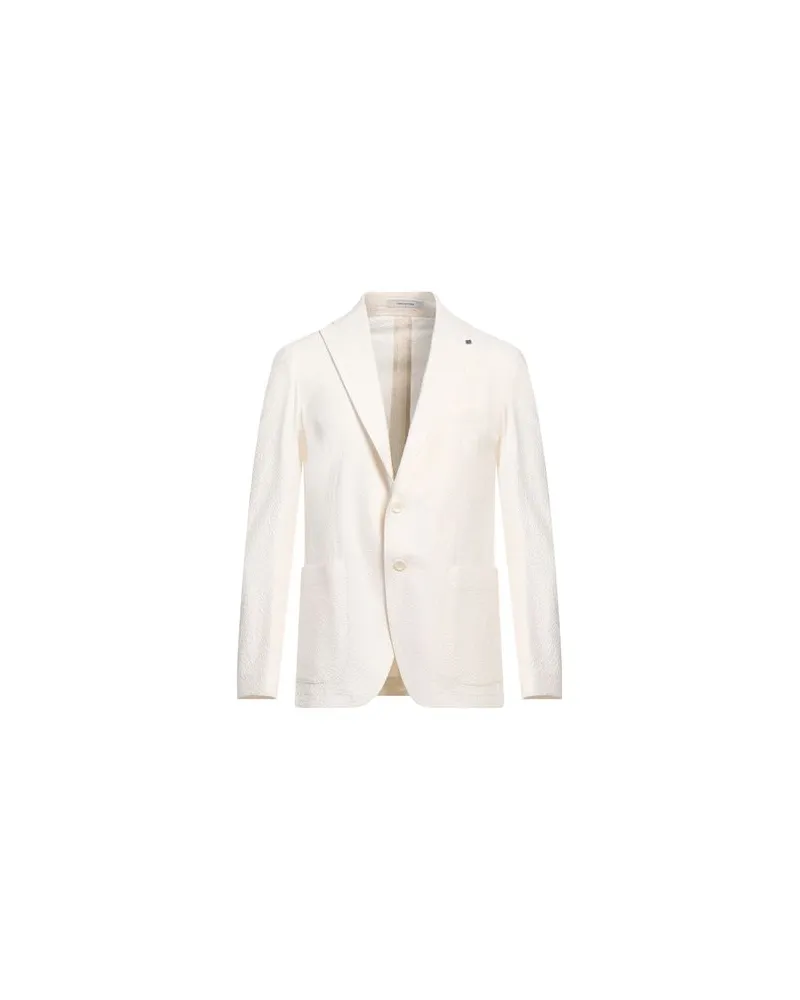 Tagliatore ANZÜGE und CO-ORDS - Blazersauf YOOX.COM Cremeweiß