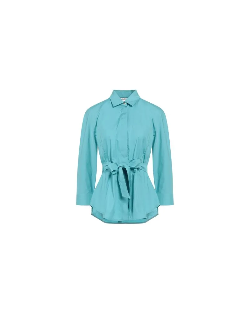 Max Mara TOPS - Hemdenauf YOOX.COM Tūrkis