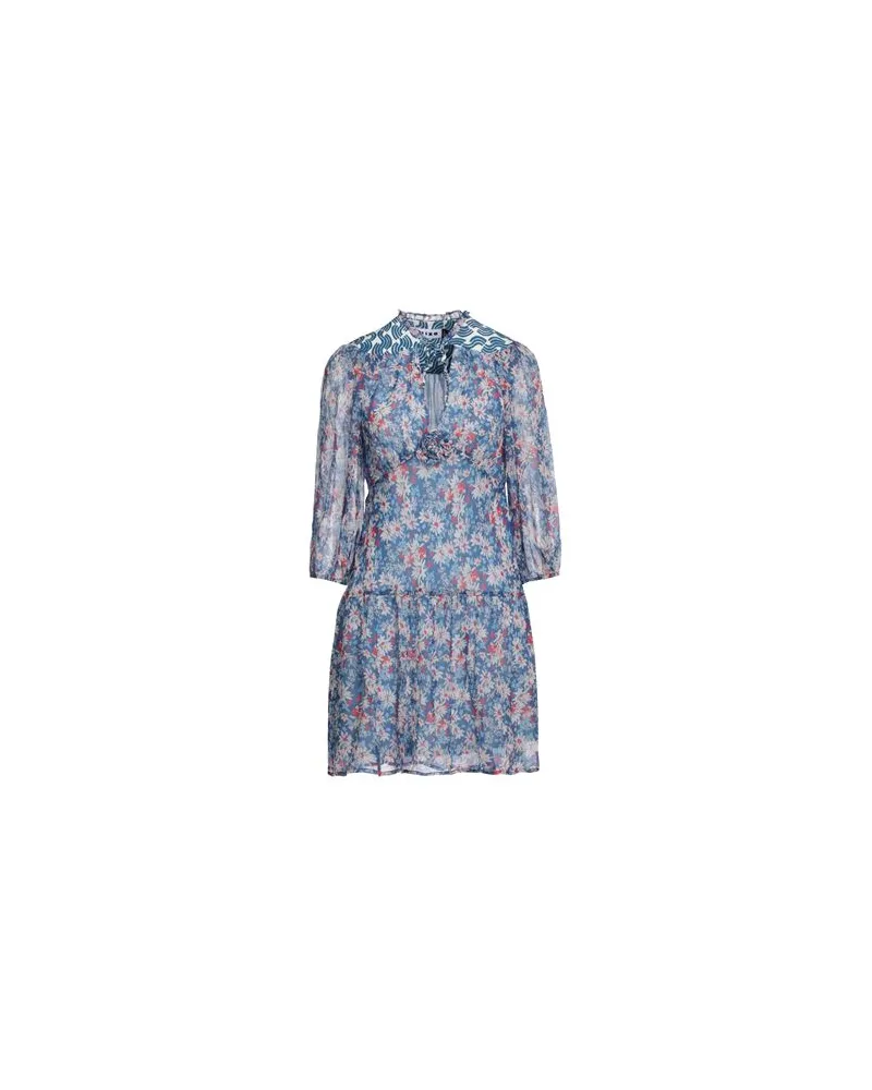 RIXO KLEIDER - Mini-Kleiderauf YOOX.COM Blau