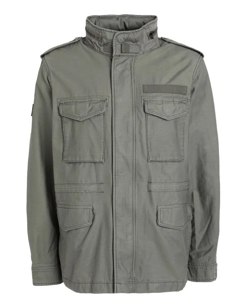 Superdry. Jacke & Anorak Militärgrün